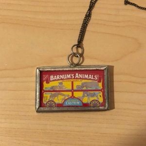 Animal cracker necklace